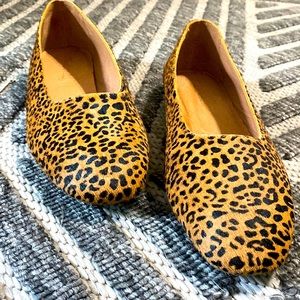 Madewell Modern & Versatile Leopard Print Flats